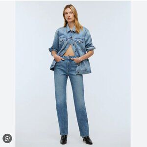 NWT Madewell 90's Straight Leg Jeans, sz 27